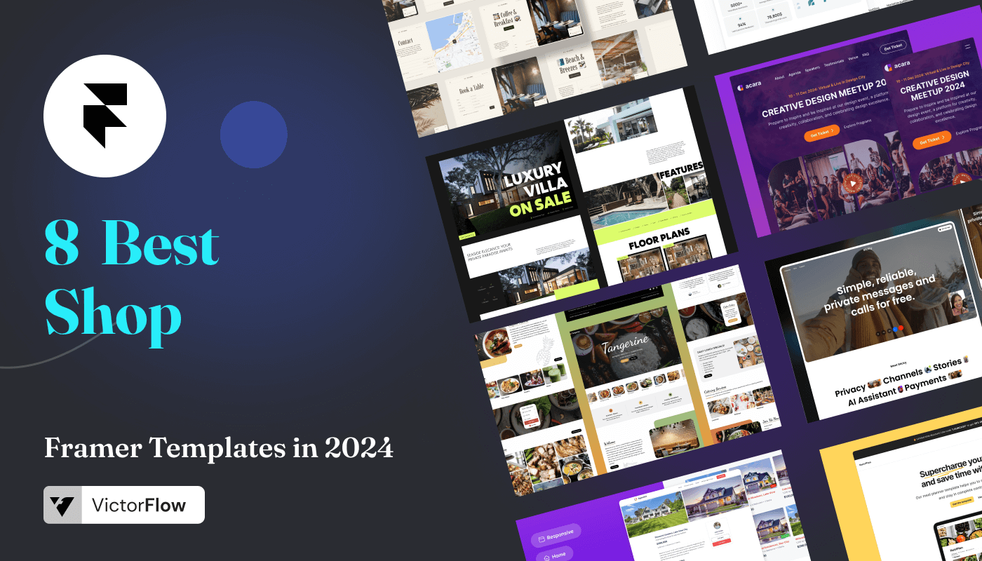 8 Best Shop Framer Templates in 2024